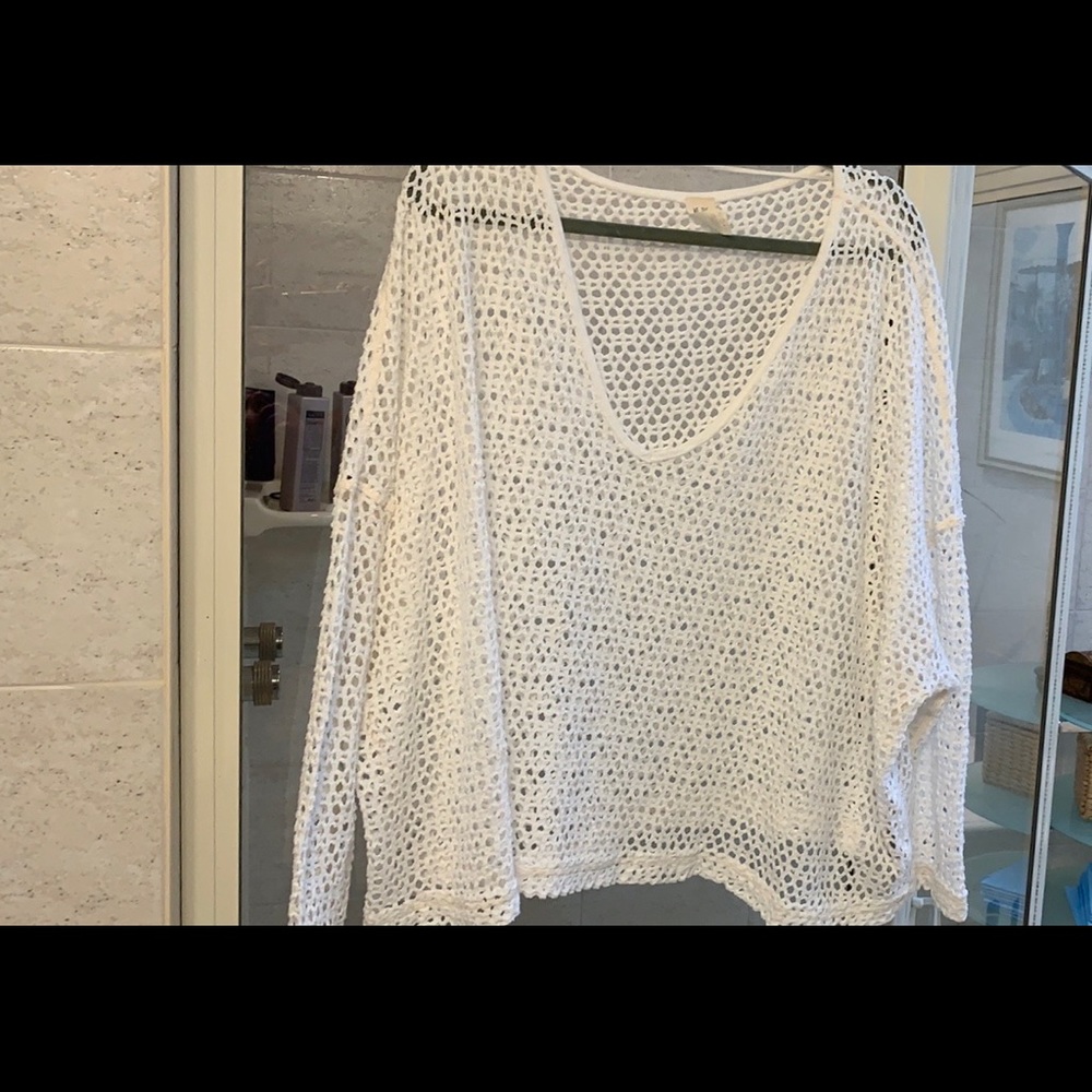 FP oversized coverup top